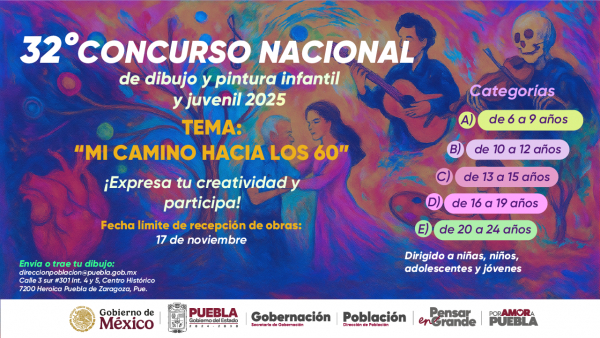 32&deg; Concurso Nacional de Dibujo y pintura Infantil y Juvenil, 2025