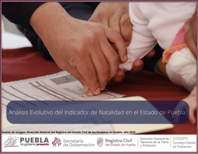 Análisis Evolutivo del Indicador de Natalidad en el Estado de Puebla